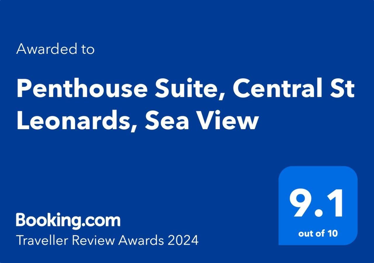 Penthouse Suite, Sea View, Close To Shops, Beach And Train St Leonards-on-Sea Eksteriør bilde